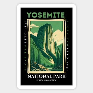 Yosemite National Park Magnet